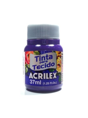 TINTA PARA TECIDO VIOLETA- 37ML - ACRILEX