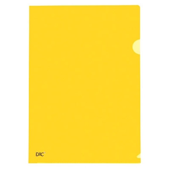 PASTA L PP A4 AMARELO 42PPAM DAC
