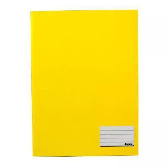 CADERNO BROCHURA AMARELO - 48FLS