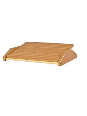 APOIO ERGONOMICO P/ PES MDF NATURAL