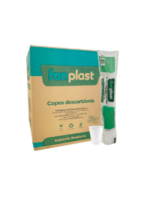 COPO DESCARTAVEL 180ML 100UN -  FONPLAST