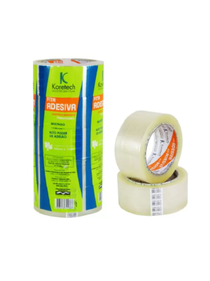 FITA ADESIVA PP 48X100 KORETAPE TRANSP.