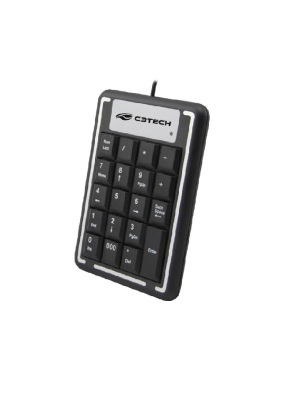 TECLADO NUMERICO USB KN-11BK C3TECH