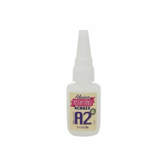 ADESIVO INSTANTÂNEO A2 - 20G - ACRILEX