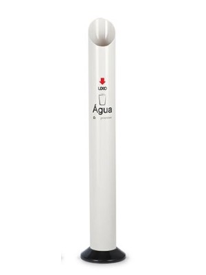 LIXEIRA PARA COPOS DESCARTÁVEIS DE ÁGUA - PEMISSE